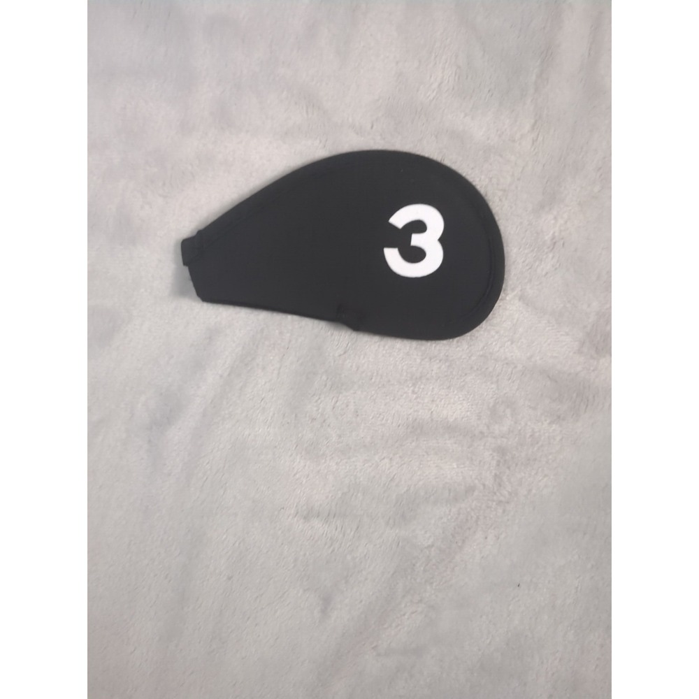 Medium/Oversize Neoprene Easy‎ On/Off # 3 Iron Head Cover